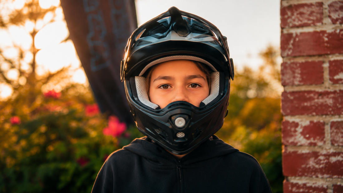Cycling helmet statistics for 2026 shown as green data cards on a black background, covering helmet efficacy, bicyclist fatalities, e-bike injuries, and helmet use rates.