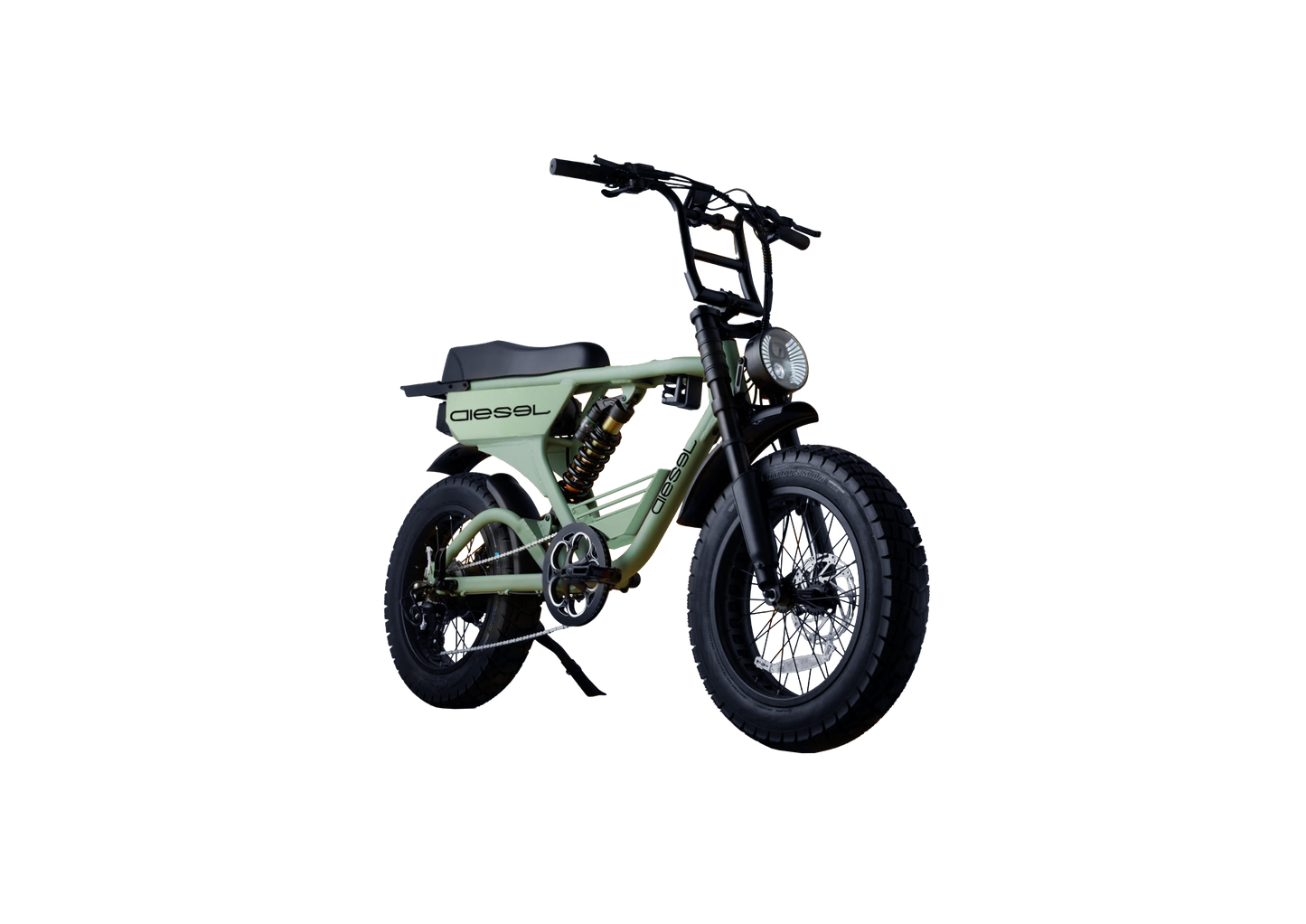 Diesel RS-1 Green Electric Bike